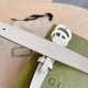 Replica Gucci GG Marmont thin 3cm belt 414516 White