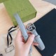 Fake Gucci GG Marmont thin 2cm belt 414516 Gray Replica Replica Gucci GG Marmont thin 2cm belt 414516 Gray
