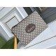 Fake Gucci Neo Vintage GG Supreme pouch 473956 Brown Replica Fake Gucci Neo Vintage GG Supreme pouch 473956 Brown Replica
