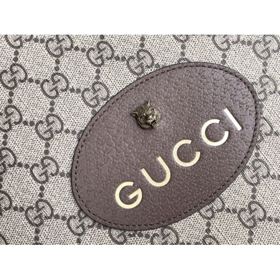 Fake Gucci Neo Vintage GG Supreme pouch 473956 Brown Replica Fake Gucci Neo Vintage GG Supreme pouch 473956 Brown Replica