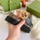 Replica Gucci GG belt with Double G buckle 625839 Black Fake Gucci GG belt with Double G buckle 625839 Black Replica
