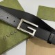 Replica Gucci Reversible belt with Square G buckle 626974 Black Silver Replica Gucci Reversible belt with Square G buckle 626974 Black Silver