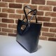 Replica Gucci Off-White Small Dahlia GG Bag 652680 Black