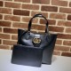 Replica Gucci Off-White Small Dahlia GG Bag 652680 Black