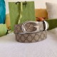 Replica Gucci GG Marmont reversible belt 655566 Brown