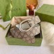 Replica Gucci GG Marmont reversible belt 655566 Brown