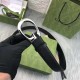 Fake Gucci Belt with G buckle 655567 Black Replica