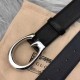 Fake Gucci Belt with G buckle 655567 Black Replica