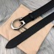 Fake Gucci Belt with G buckle 655567 Black Replica