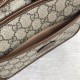 Fake Gucci Mini bag with Interlocking G 658572 Brown Replica