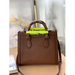 Replica Gucci Diana small Tote Bag 660195 Brown