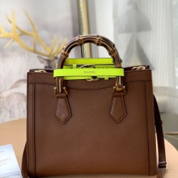 Replica Gucci Diana small Tote Bag 660195 Brown