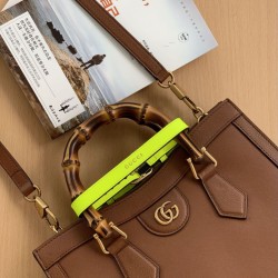 Replica Gucci Diana small Tote Bag 660195 Brown