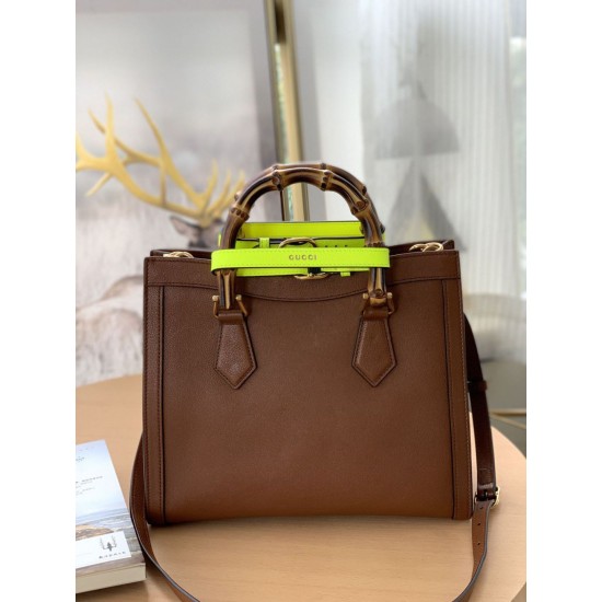 Replica Gucci Diana small Tote Bag 660195 Brown Replica Gucci Diana small Tote Bag 660195 Brown