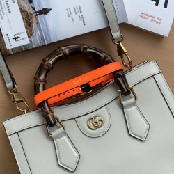 Fake Gucci Diana small Tote Bag 660195 Beige Replica