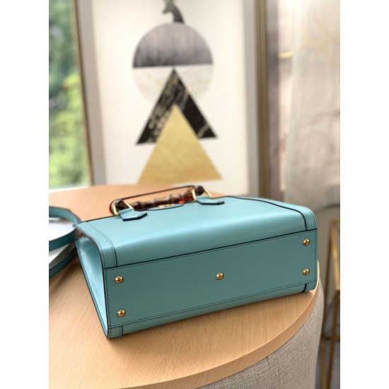 Replica Gucci Diana small Tote Bag 660195 Light Blue Fake Gucci Diana small Tote Bag 660195 Light Blue Replica