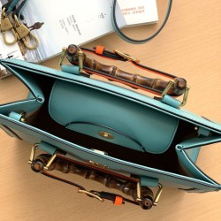 Fake Gucci Diana small Tote Bag 660195 Light Blue Replica