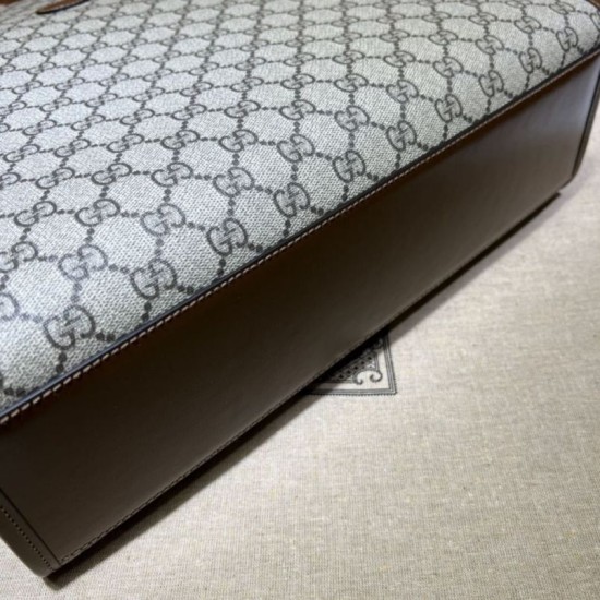 Replica Gucci Medium tote with Interlocking G 674155 Brown Replica Gucci Medium tote with Interlocking G 674155 Brown