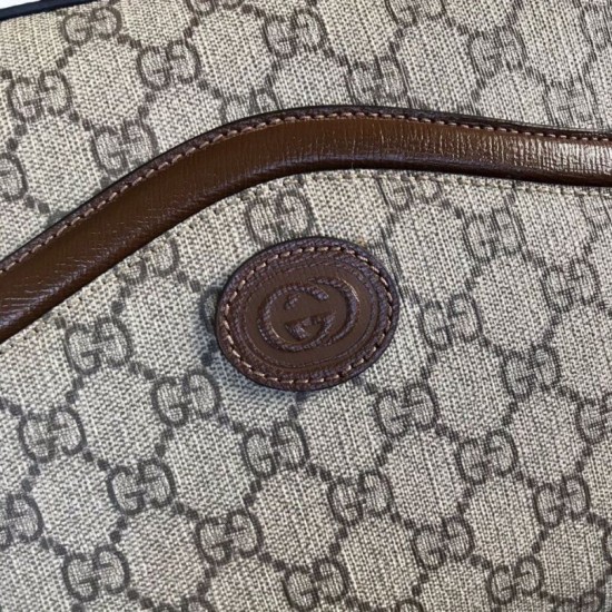 Replica Gucci Messenger bag with Interlocking G 675891 Brown