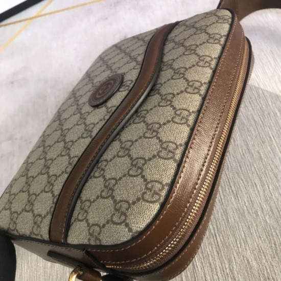 Replica Gucci Messenger bag with Interlocking G 675891 Brown