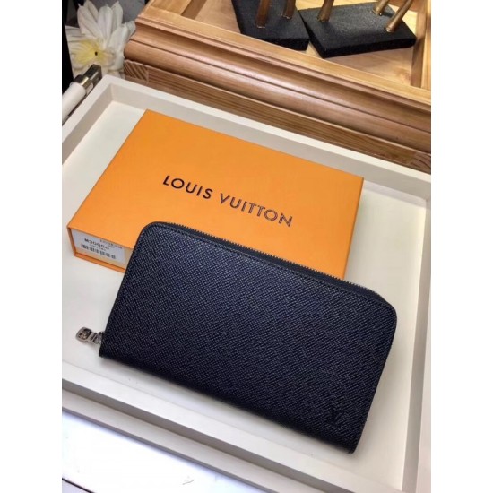 Replica Louis Vuitton Zippy Organizer Taiga Leather M30056