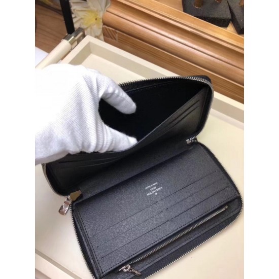 Replica Louis Vuitton Zippy Organizer Taiga Leather M30056