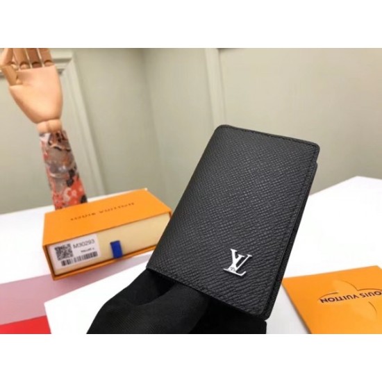 Replica Louis Vuitton Pocket Organizer Taiga Leather M30283