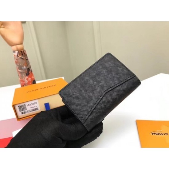 Replica Louis Vuitton Pocket Organizer Taiga Leather M30283