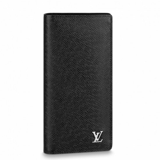 Fake Louis Vuitton Brazza Wallet Taiga Leather M30285 Replica