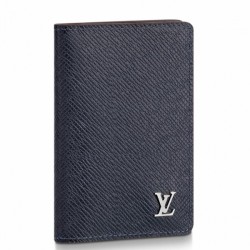 Replica Louis Vuitton Pocket Organizer Taiga Leather M30293