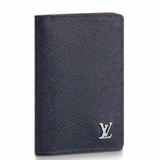 Replica Louis Vuitton Pocket Organizer Taiga Leather M30293