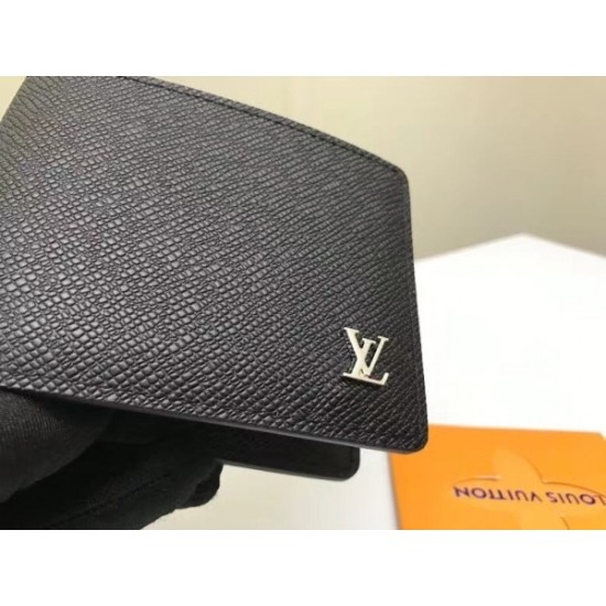 Fake Louis Vuitton Multiple Wallet Taiga Leather M30295 Replica