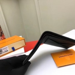 Fake Louis Vuitton Multiple Wallet Taiga Leather M30295 Replica