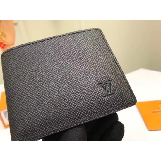 Replica Louis Vuitton Slender Wallet Taiga Leather M30539