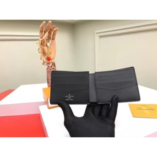 Replica Louis Vuitton Slender Wallet Taiga Leather M30539