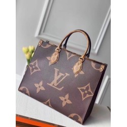 Replica Louis Vuitton Onthego MM Bag Giant Monogram Reverse M45321