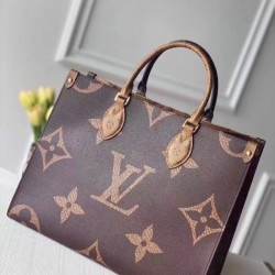 Replica Louis Vuitton Onthego MM Bag Giant Monogram Reverse M45321