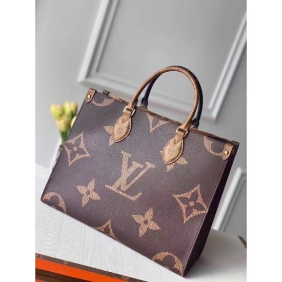 Replica Louis Vuitton Onthego MM Bag Giant Monogram Reverse M45321 Replica Louis Vuitton Onthego MM Bag Giant Monogram Reverse M45321
