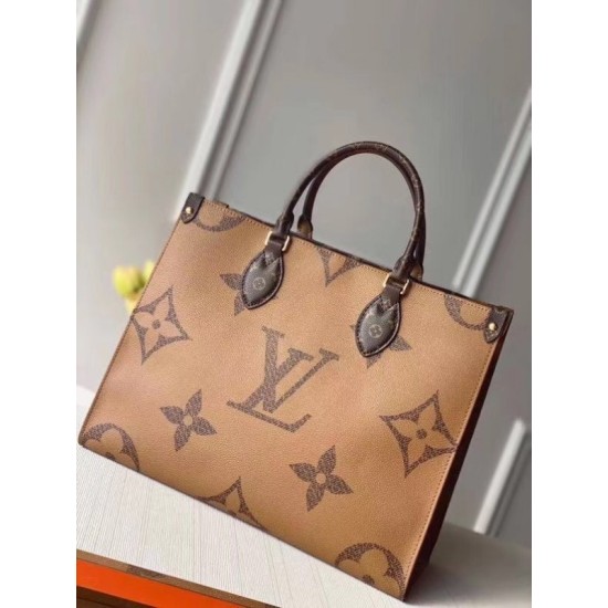 Replica Louis Vuitton Onthego MM Bag Giant Monogram Reverse M45321 Replica Louis Vuitton Onthego MM Bag Giant Monogram Reverse M45321