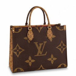 Replica Louis Vuitton Onthego MM Bag Giant Monogram Reverse M45321