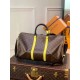 Replica Louis Vuitton Keepall Bandouliere 50 Bag Monogram Yellow M45866