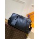 Replica Louis Vuitton City Keepall Bag In Monogram Seal Leather M57955