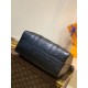 Replica Louis Vuitton City Keepall Bag In Monogram Seal Leather M57955