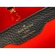 Replica Louis Vuitton Capucines MM Bag In Black Leather M59020