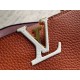 Replica Louis Vuitton Capucines BB Bag In Brown Leather M59266