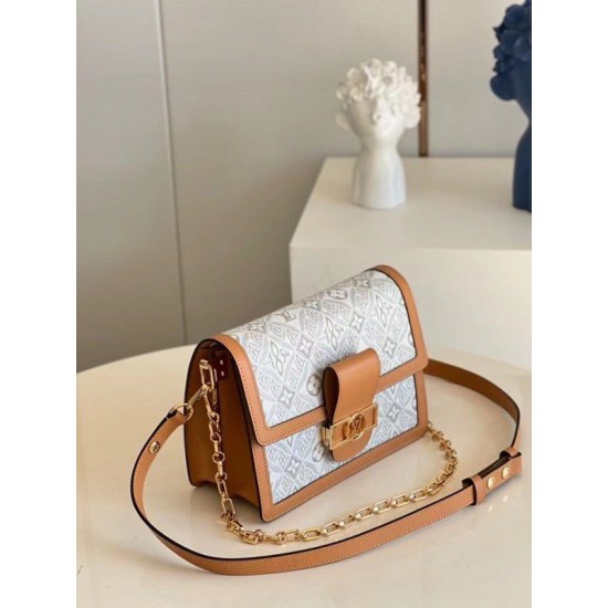 Fake Louis Vuitton Since 1854 Dauphine MM Bag M59483 Replica Replica Louis Vuitton Since 1854 Dauphine MM Bag M59483