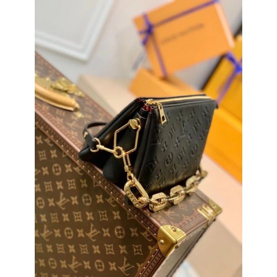 Fake Louis Vuitton Coussin BB Bag Monogram Lambskin M59598 Replica