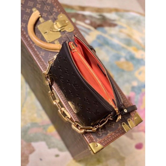 Fake Louis Vuitton Coussin BB Bag Monogram Lambskin M59598 Replica