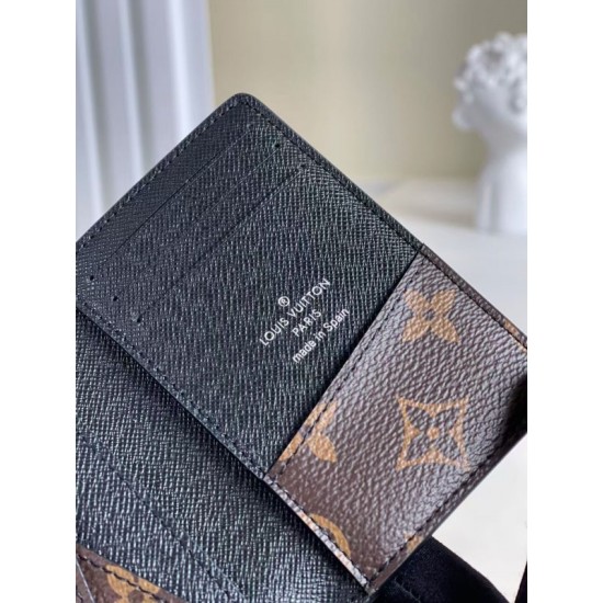 Fake Louis Vuitton Pocket Organizer Monogram Macassar M60111 Replica