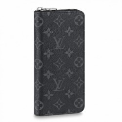 Replica Louis Vuitton Zippy Wallet Vertical Monogram Eclipse M62295